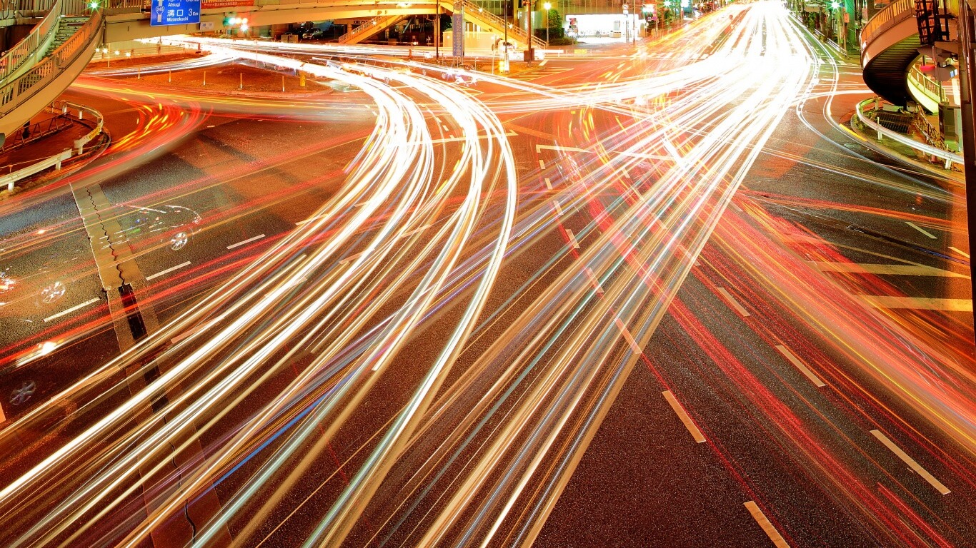 Ночная жизнь Токио обои