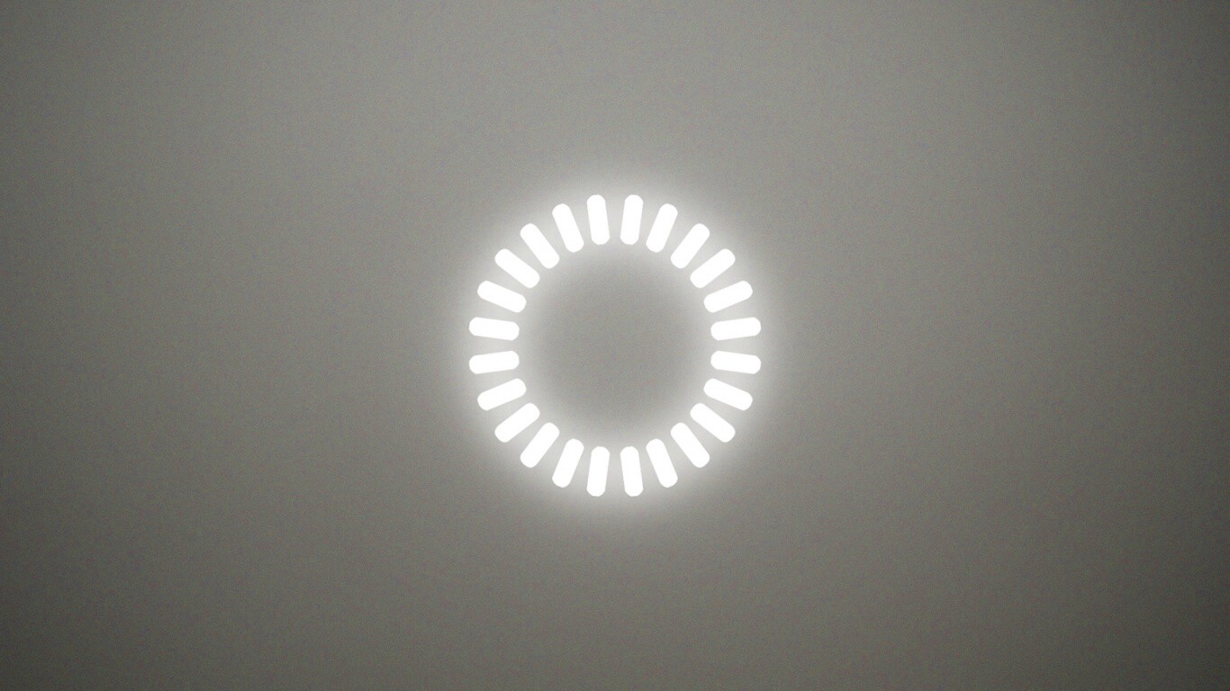 Круг света обои