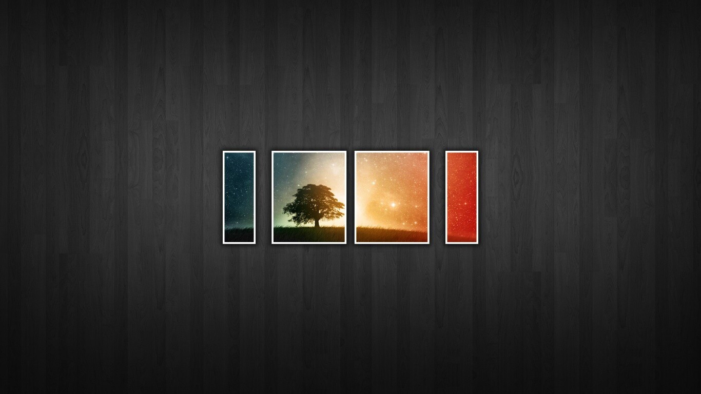 Весь день в картинах обои