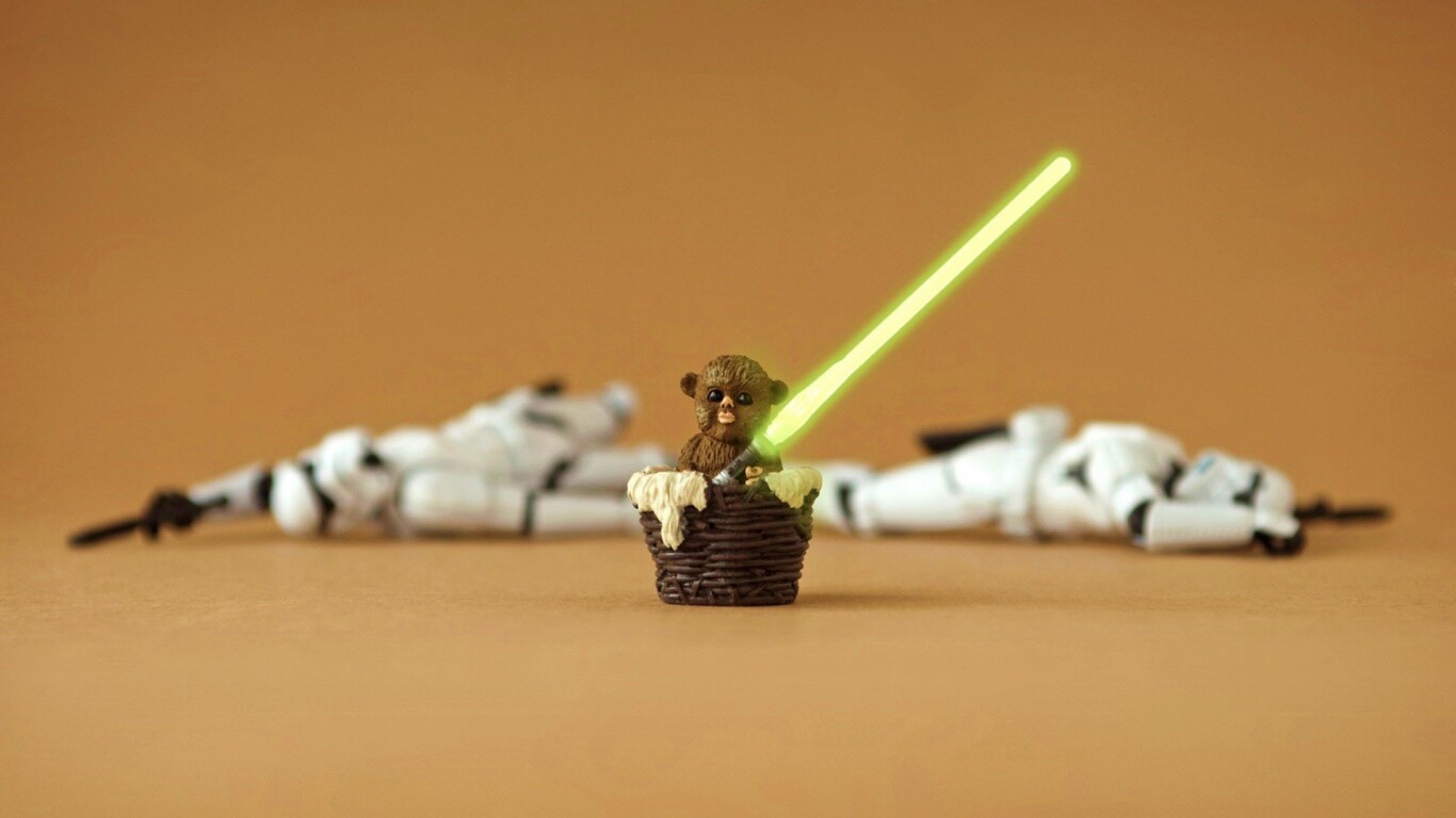 Эвоки снова всех победили обои