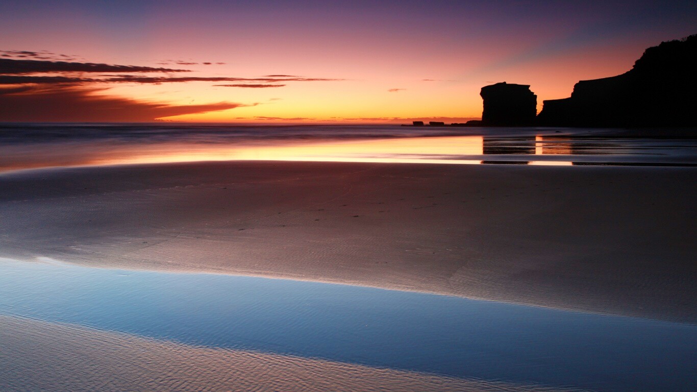 Песчанная отмель обои