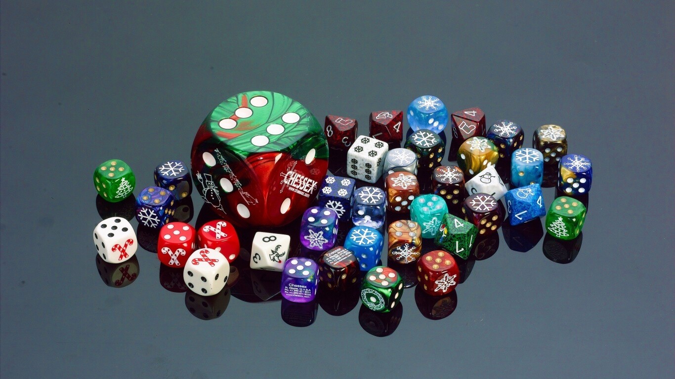 Кубики обои