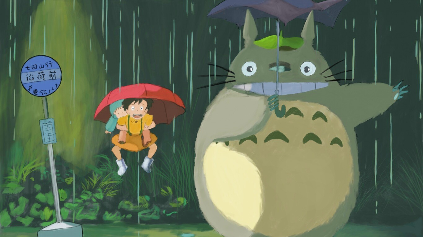 Тоторо Хаяу обои