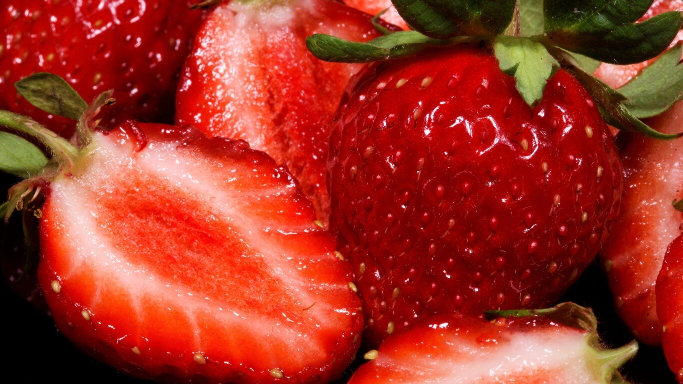 Клубника обои