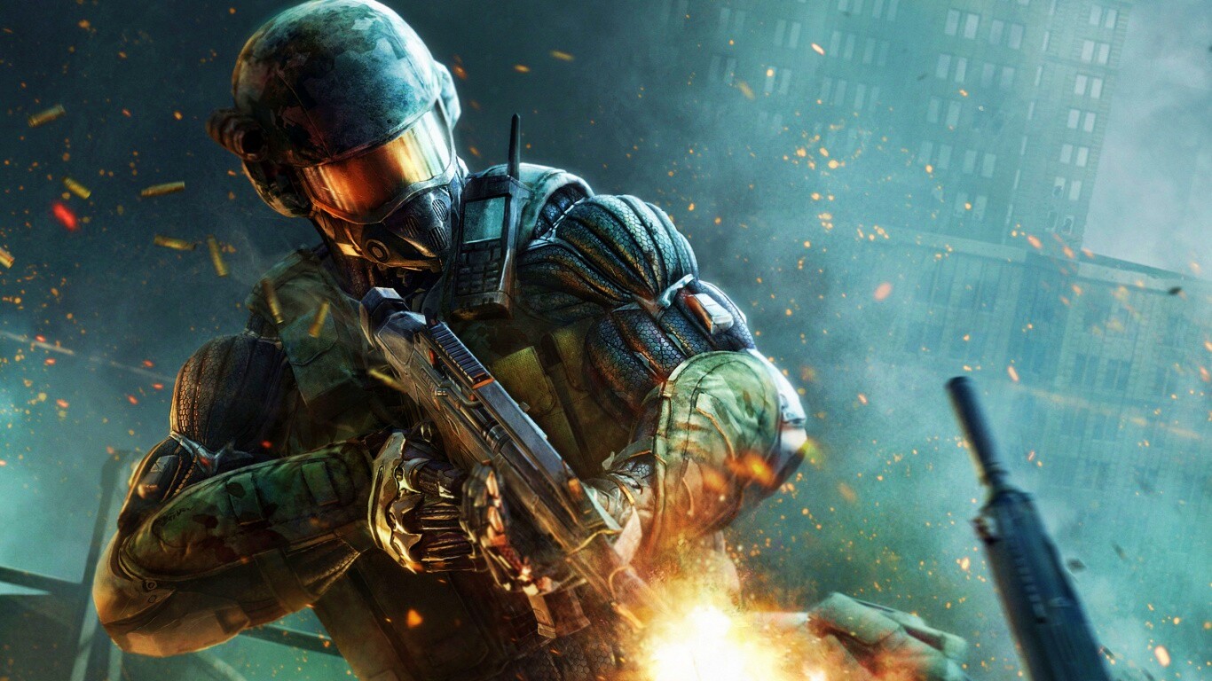 Костюм из Crysis 2 обои