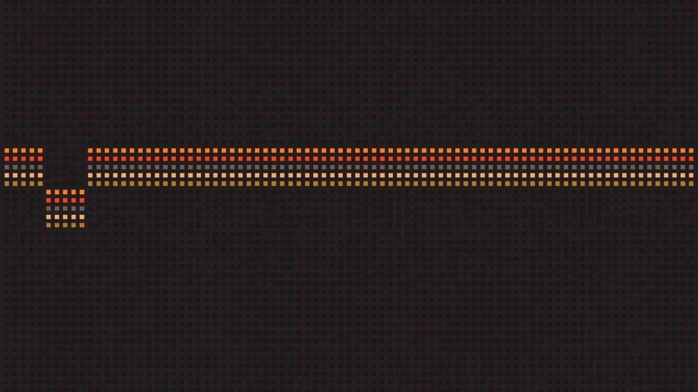 Пиксельная радуга обои