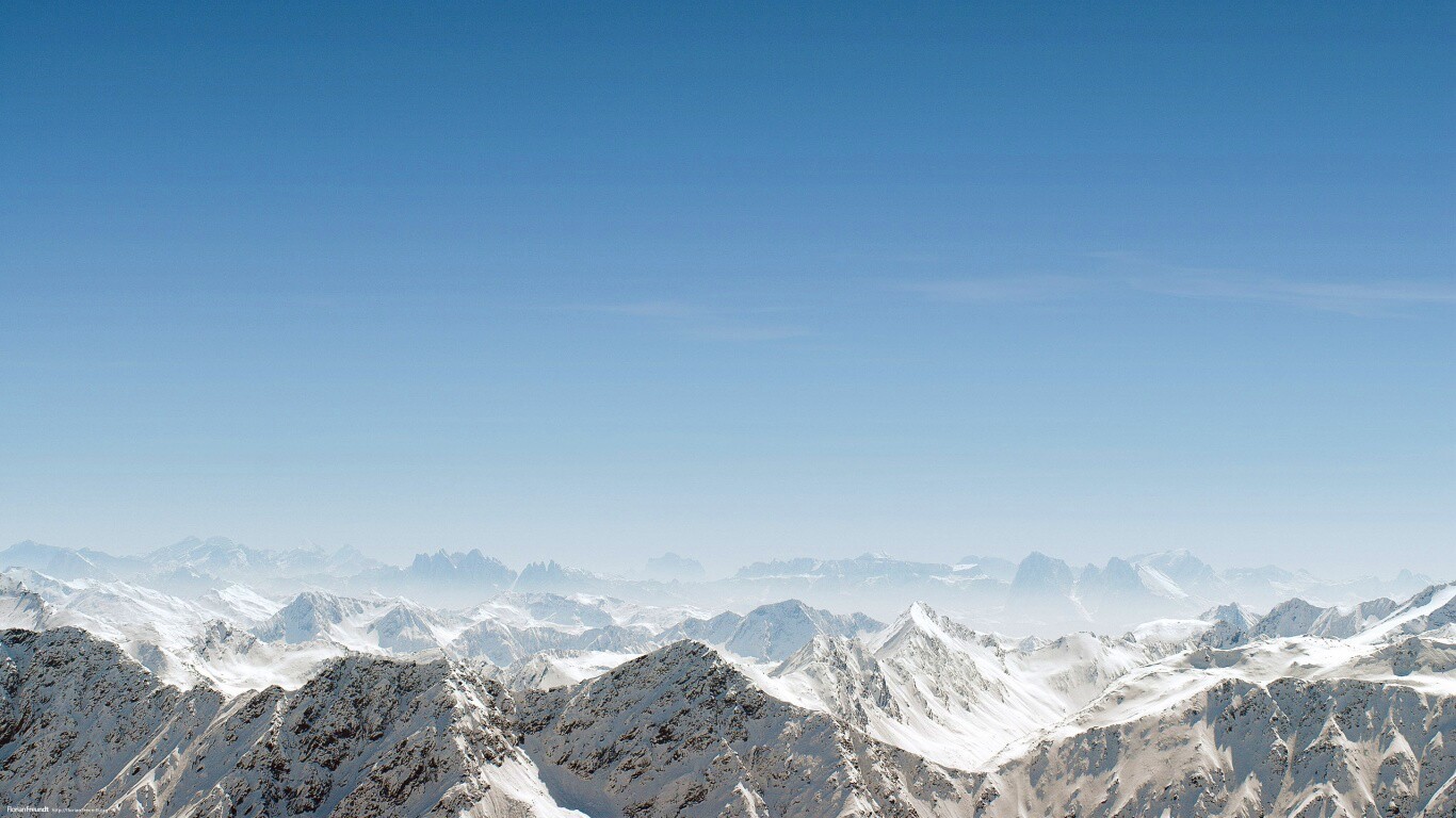 Горные вершины обои