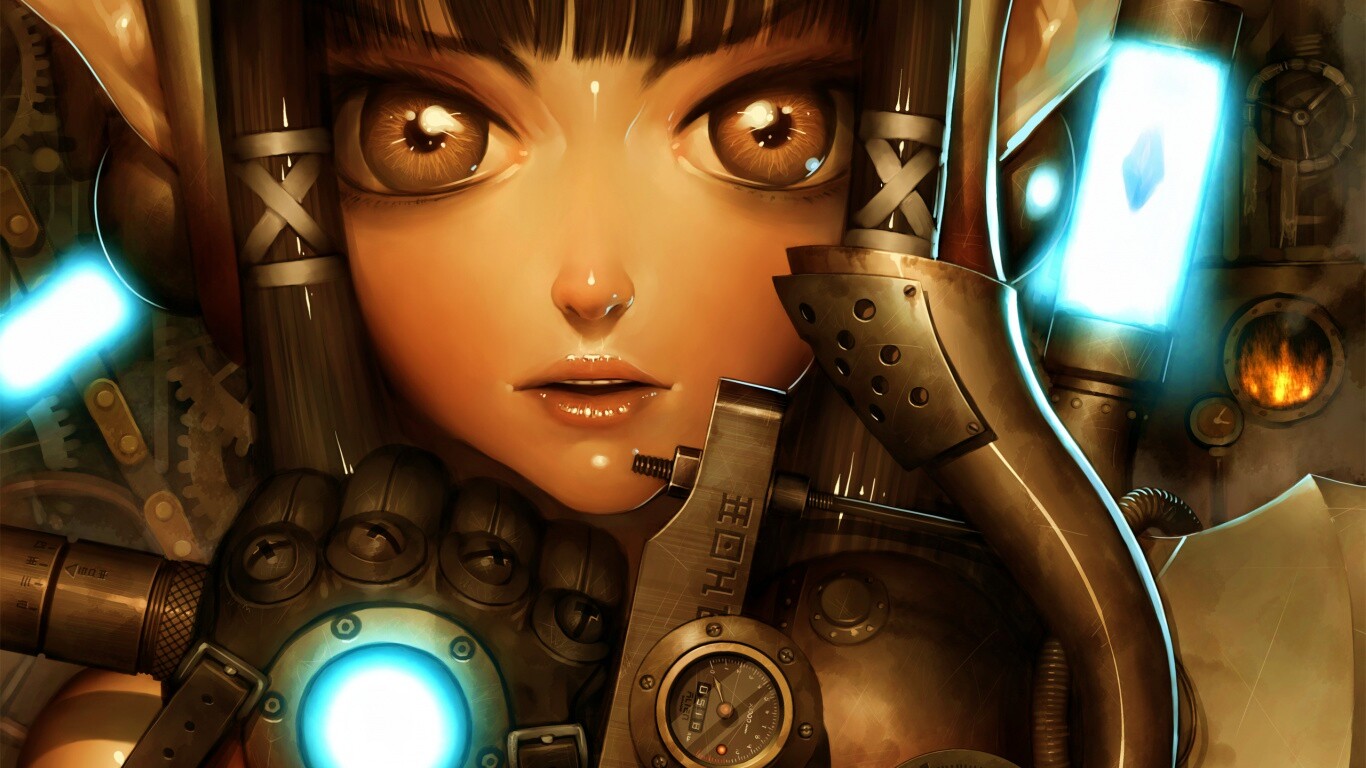 Технологичная лоли обои