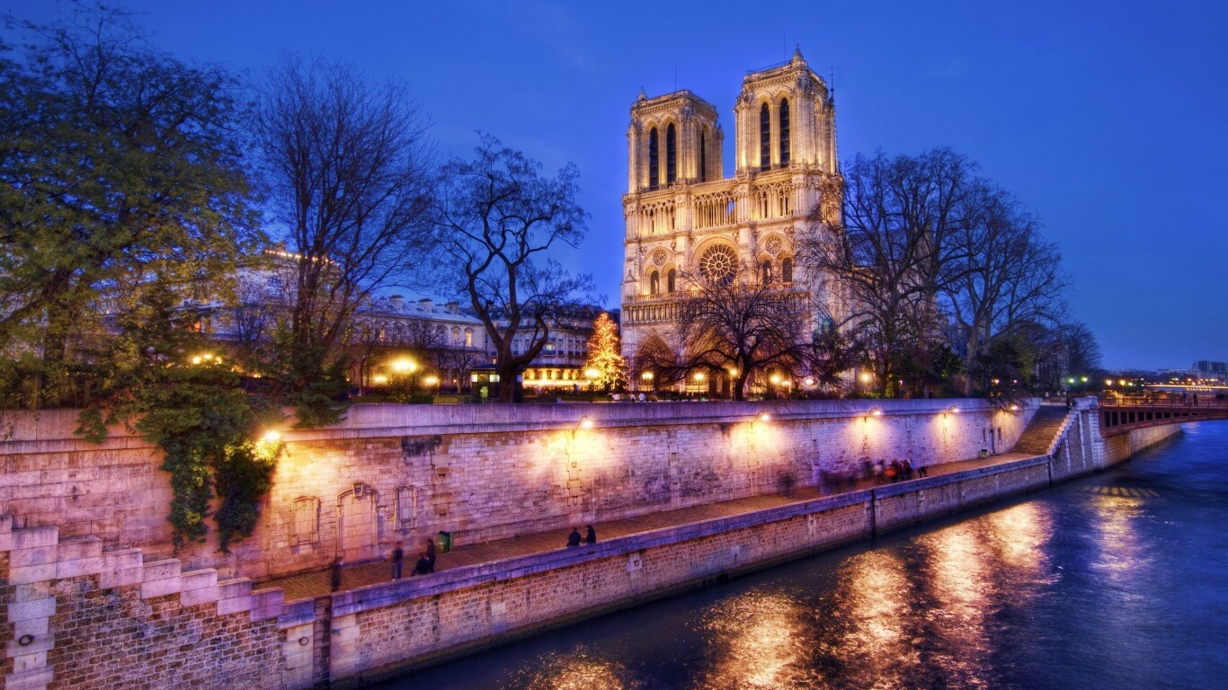 Красивое здание обои