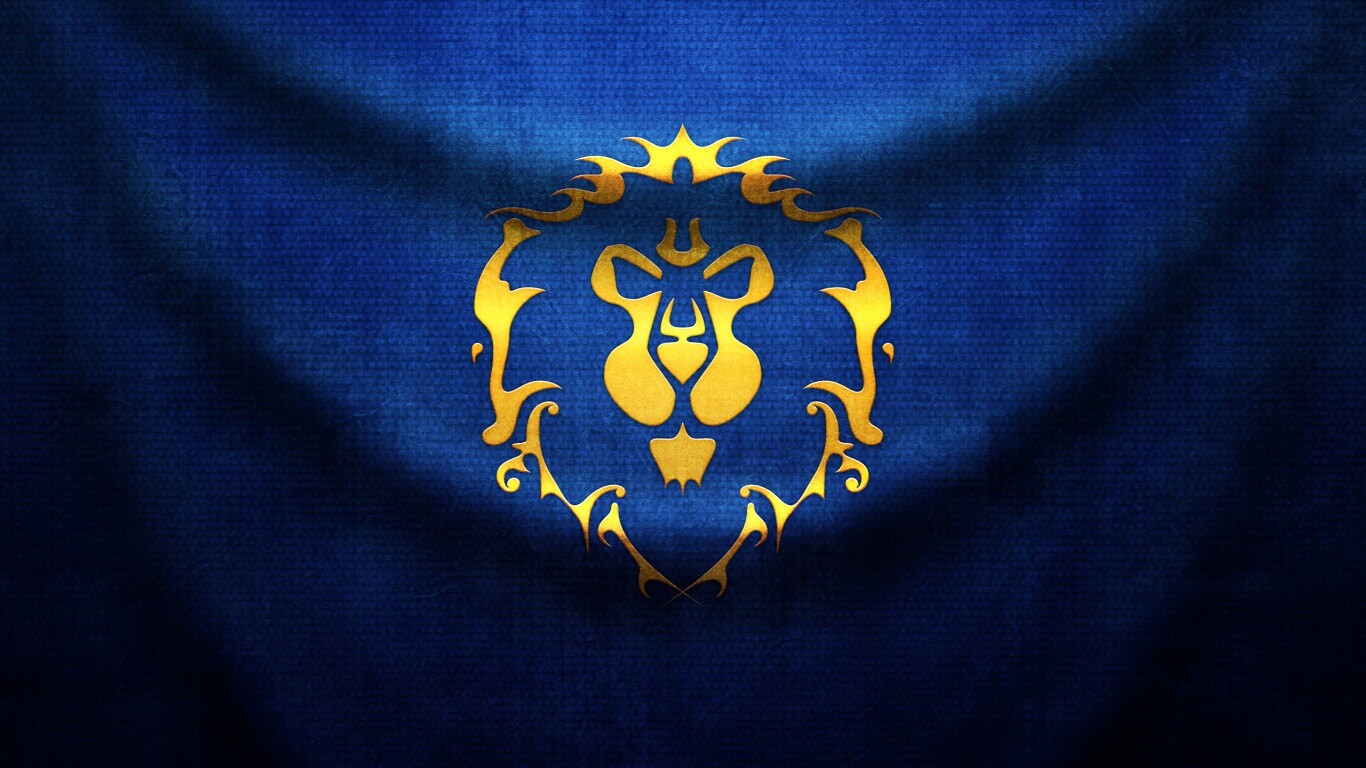 Флаг Альянса из World of Warcraft обои