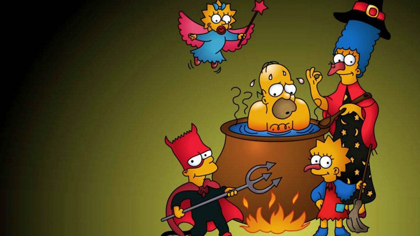 Шабаш Симпсонов обои