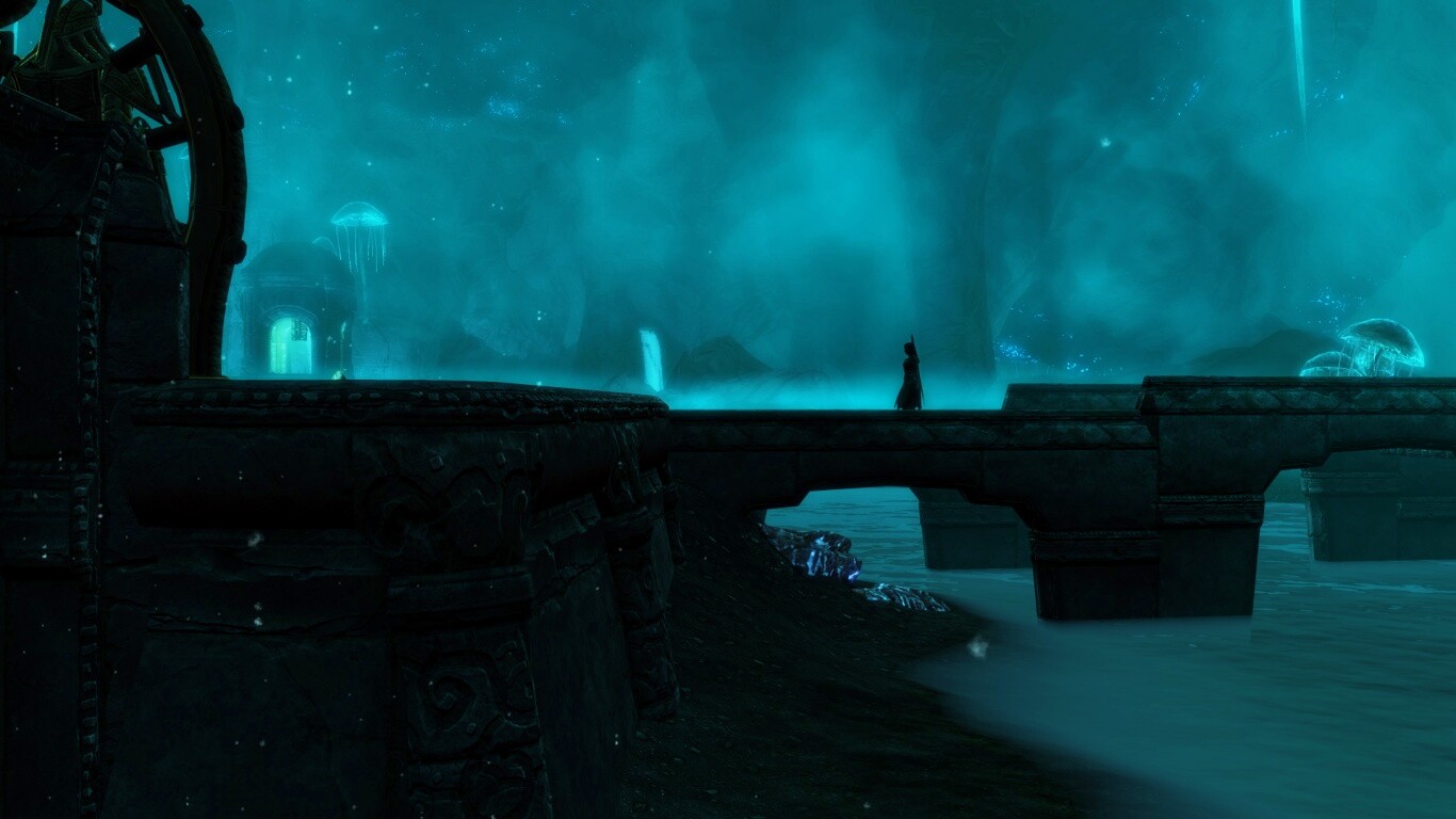 Светящийся путь обои