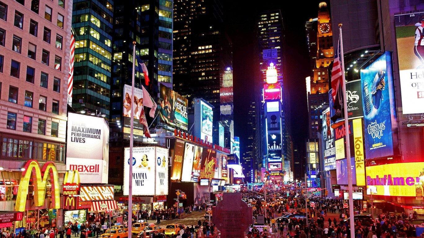 Таймсквер обои