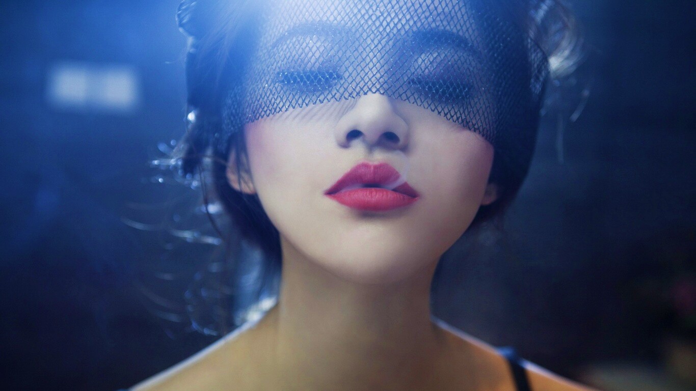 Наслаждение дымом обои