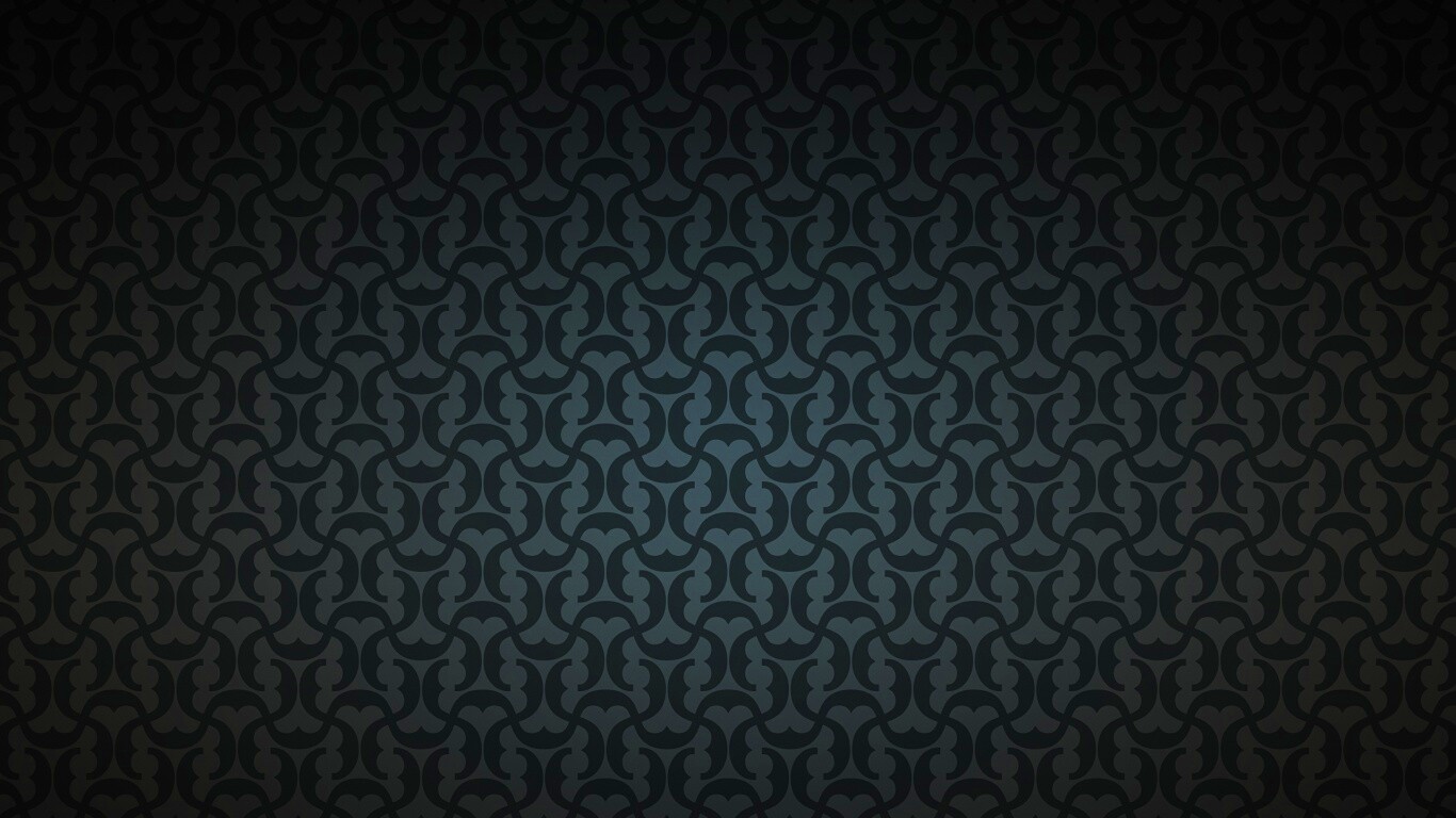 Черный извилистый узор обои