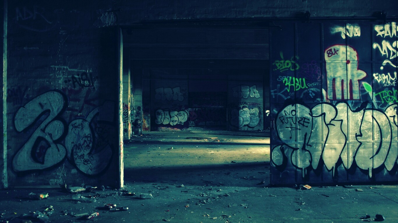 Заброшенное здание обои