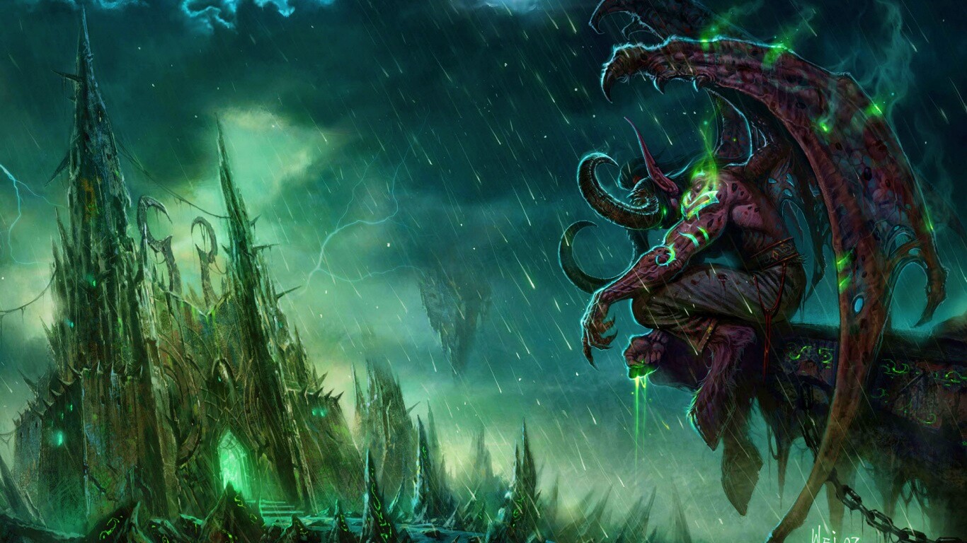 Иллидан обои