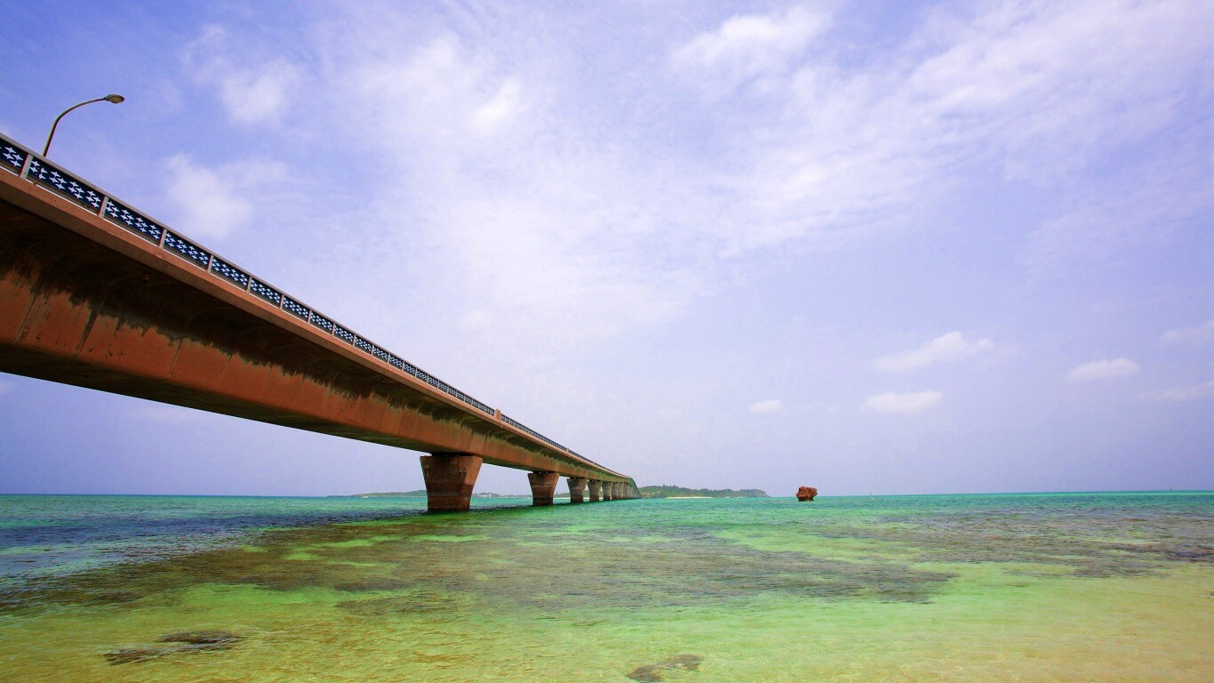 Мост до острова обои