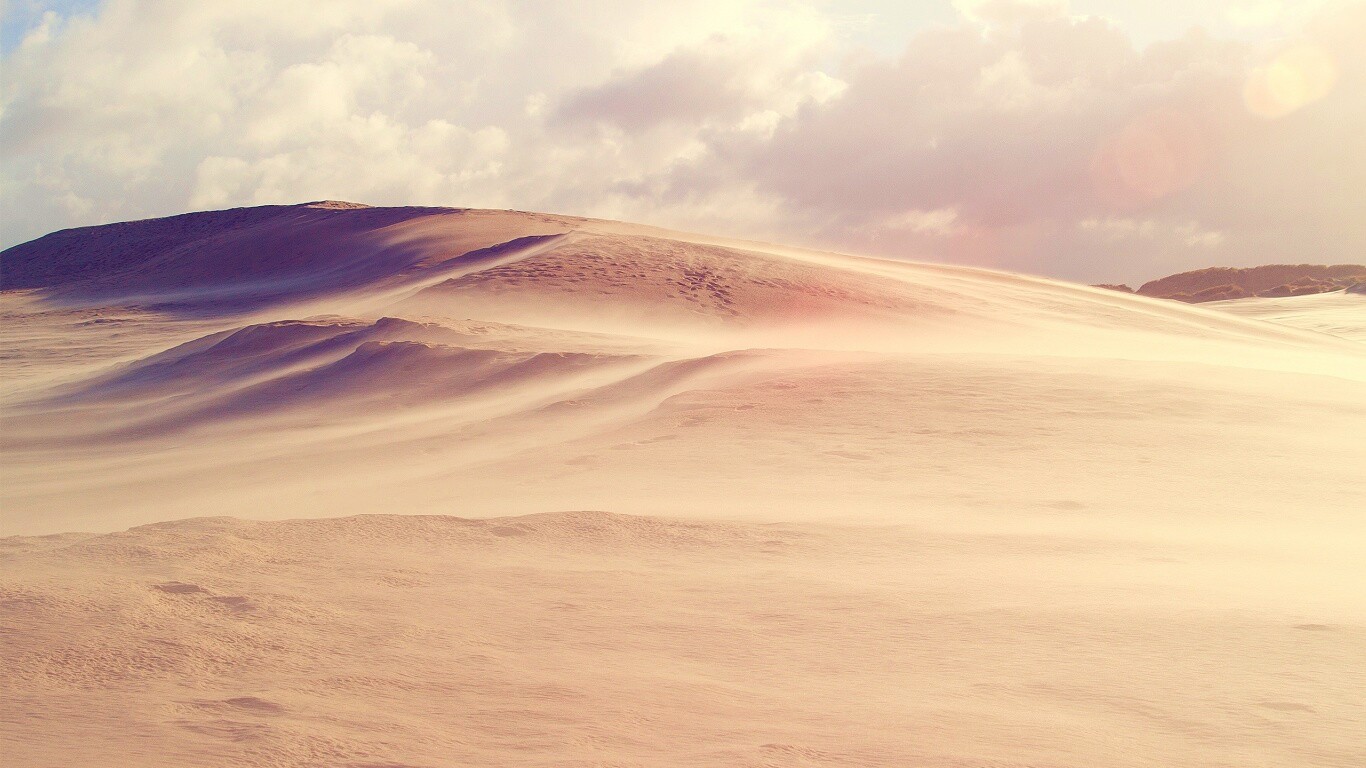 Далекая пустыня обои