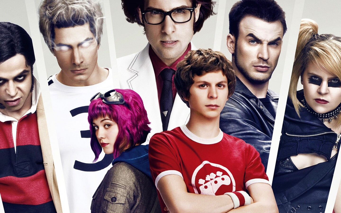 Герои фильма Скотт пилигрим против всех обои