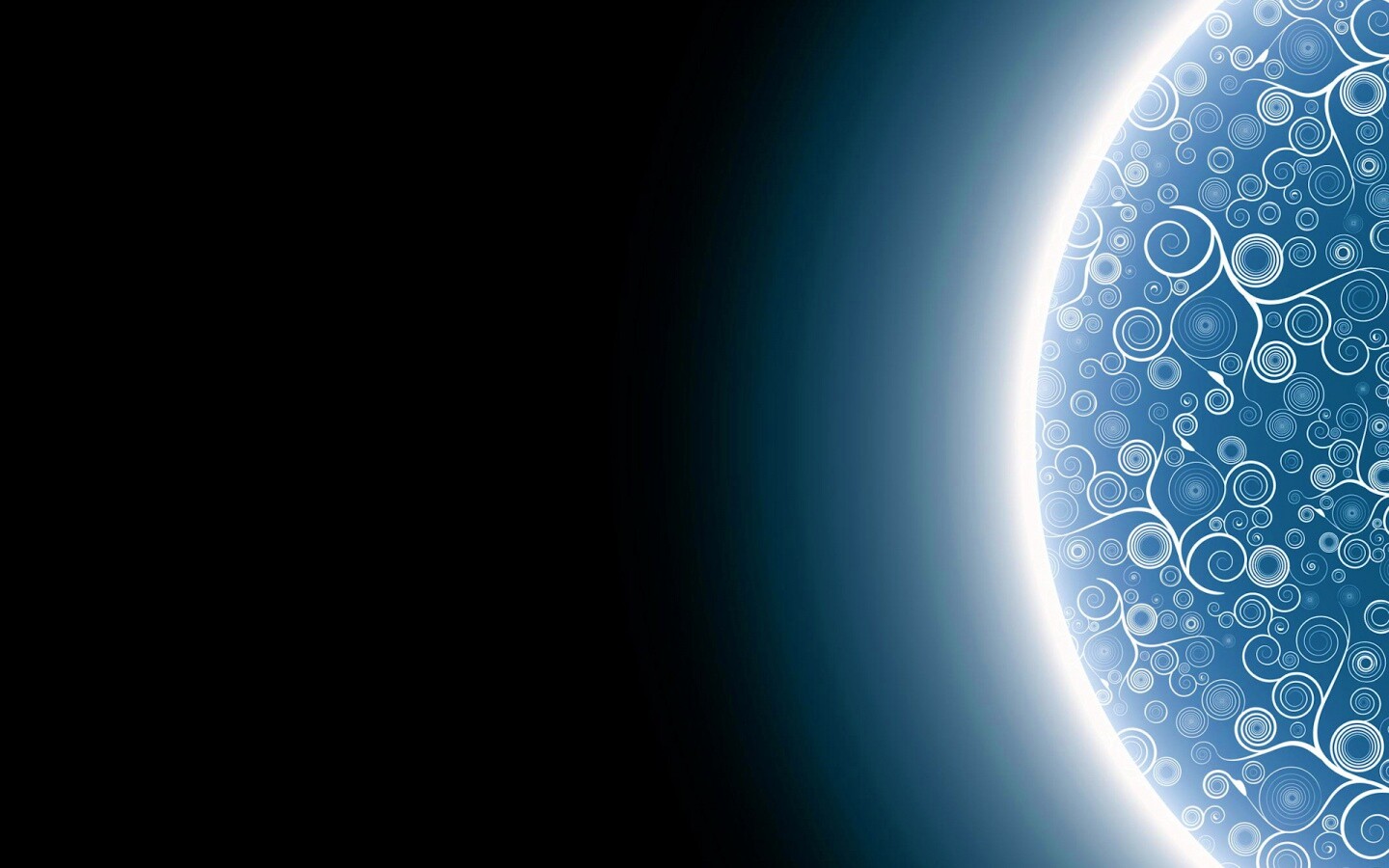 Планета из узоров обои