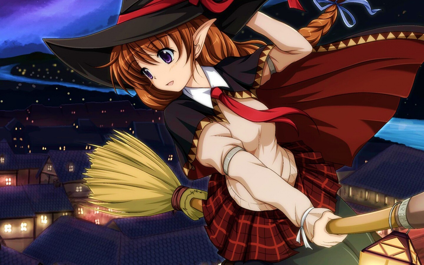 Эльфийская ведьмочка обои