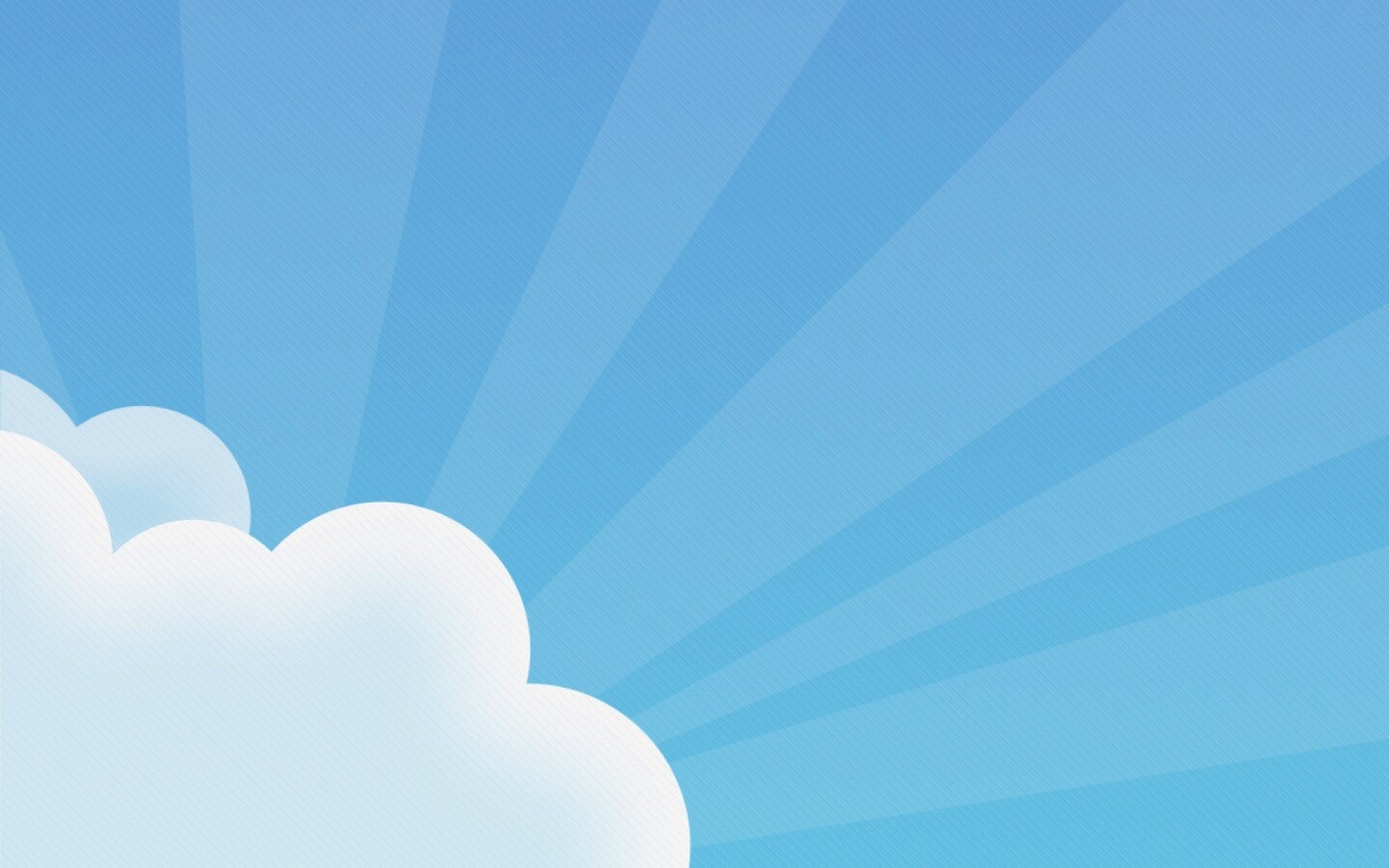 Лучи из-за облака обои