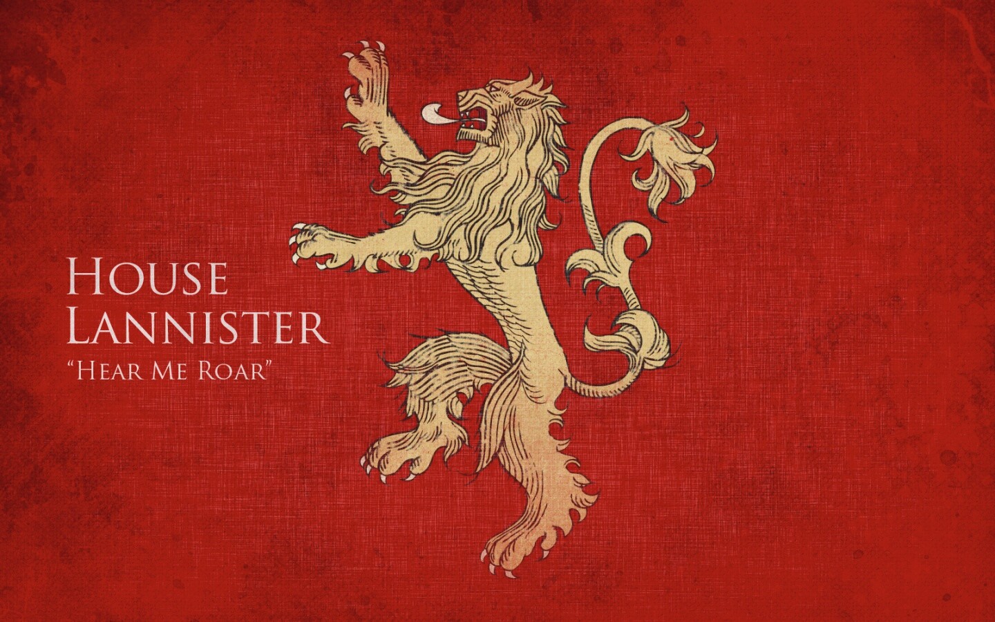Герб дома Ланнистеров обои