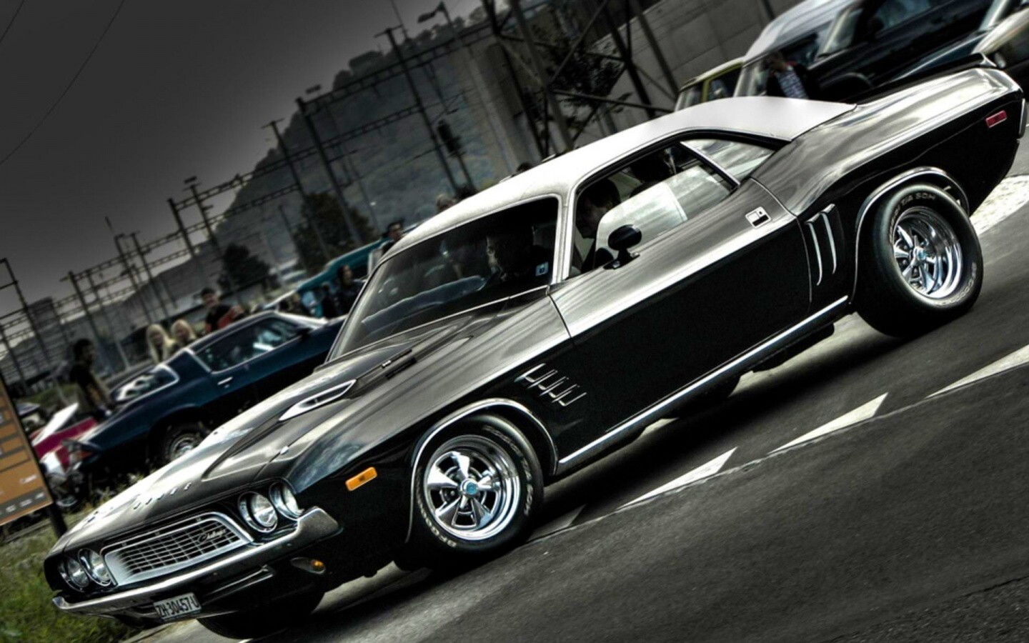 Мускулкар в стиле Mopar обои