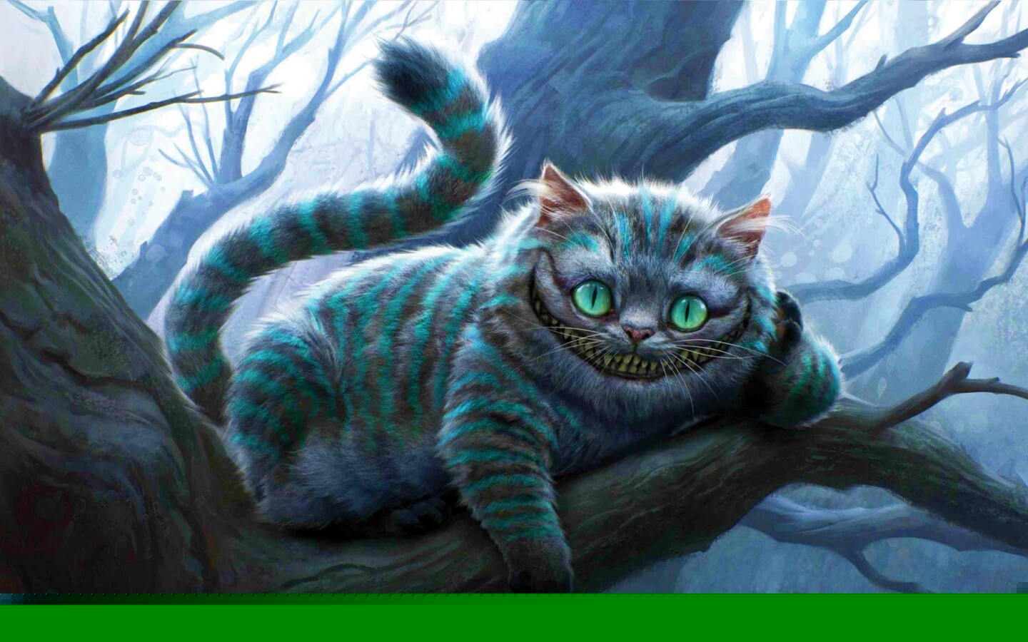 Чеширский кот обои