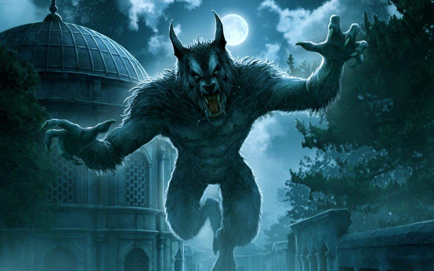 Оборотень обои