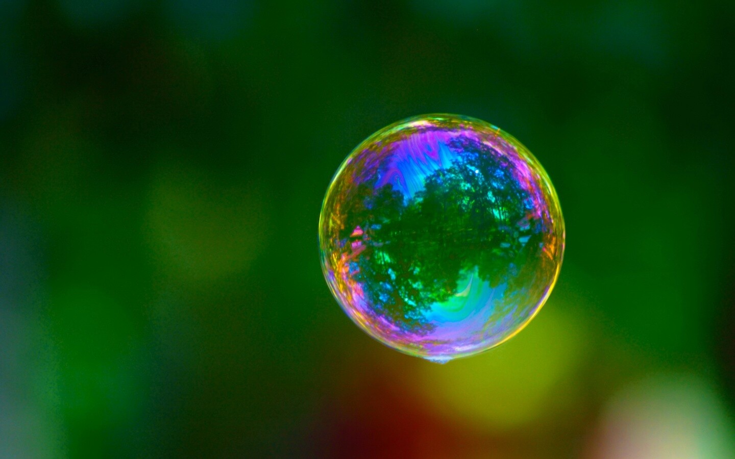 Мыльный пузырь обои