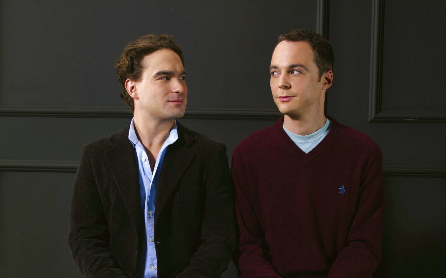 Шелдон Купер и Леонард Хофстедер обои