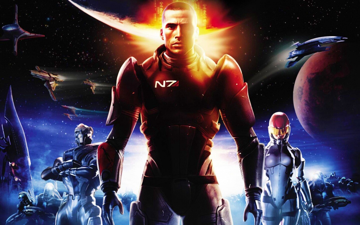 Mass Effect 1 обои