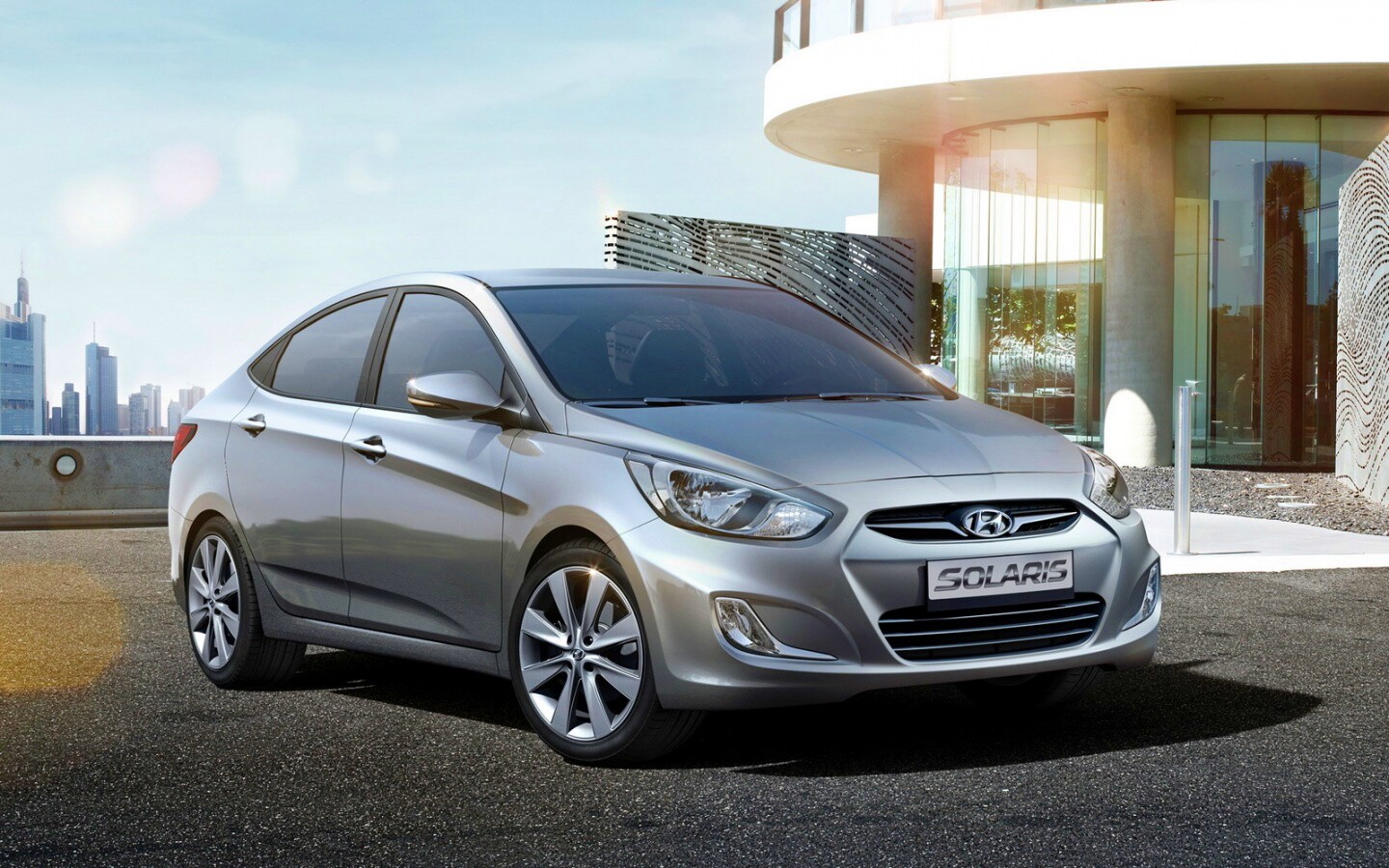 Фото Хендай Солярис обои