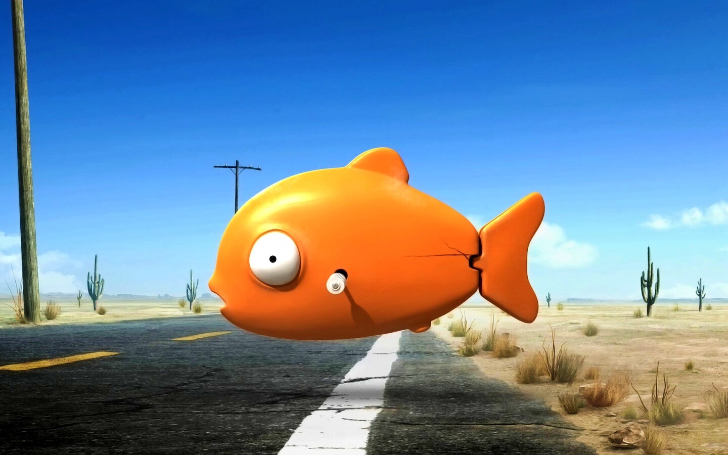 Рыбка из Ранго обои