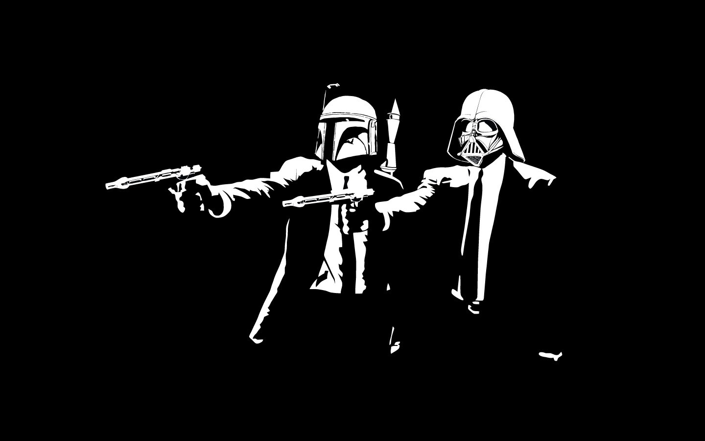 Pulp Fiction в стиле Star Wars обои