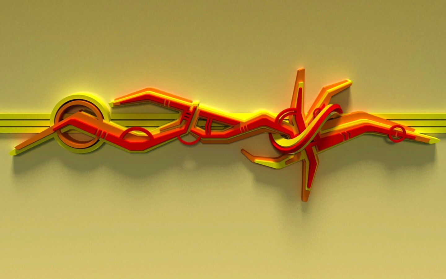 3D Граффити обои