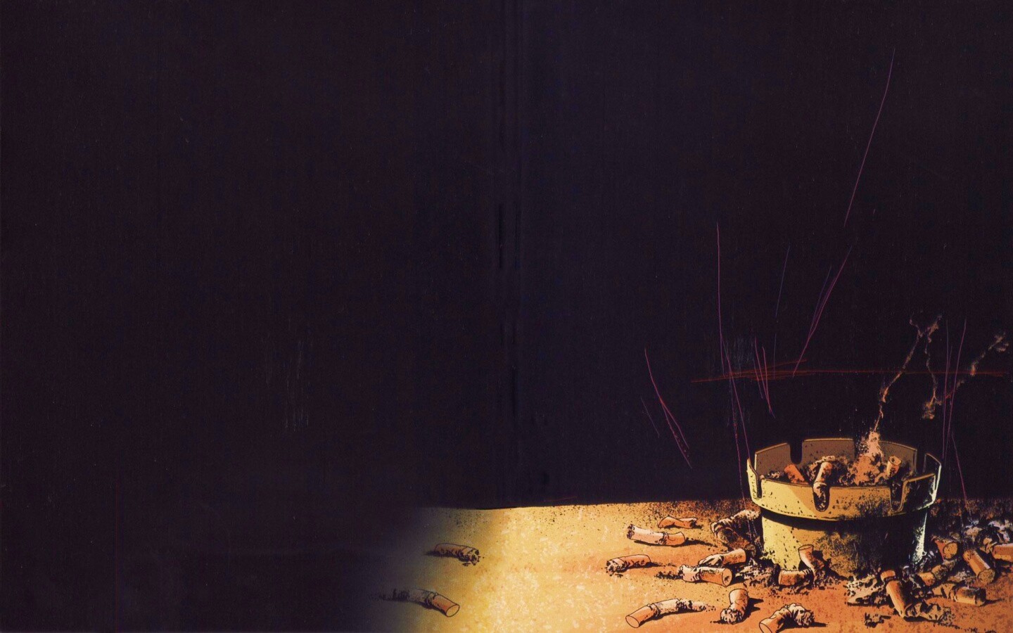 Пепельница обои