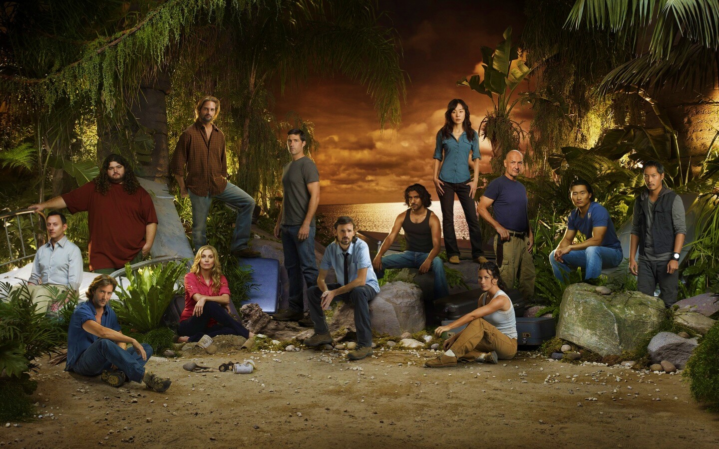 Герои сериала LOST обои