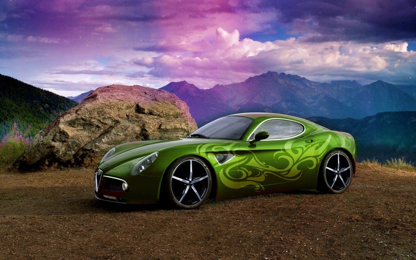 Альфа-ромео обои