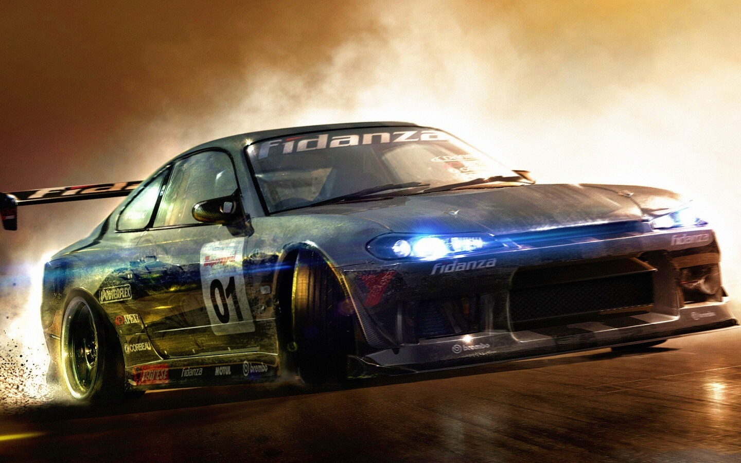 Гоночный автомобиль обои