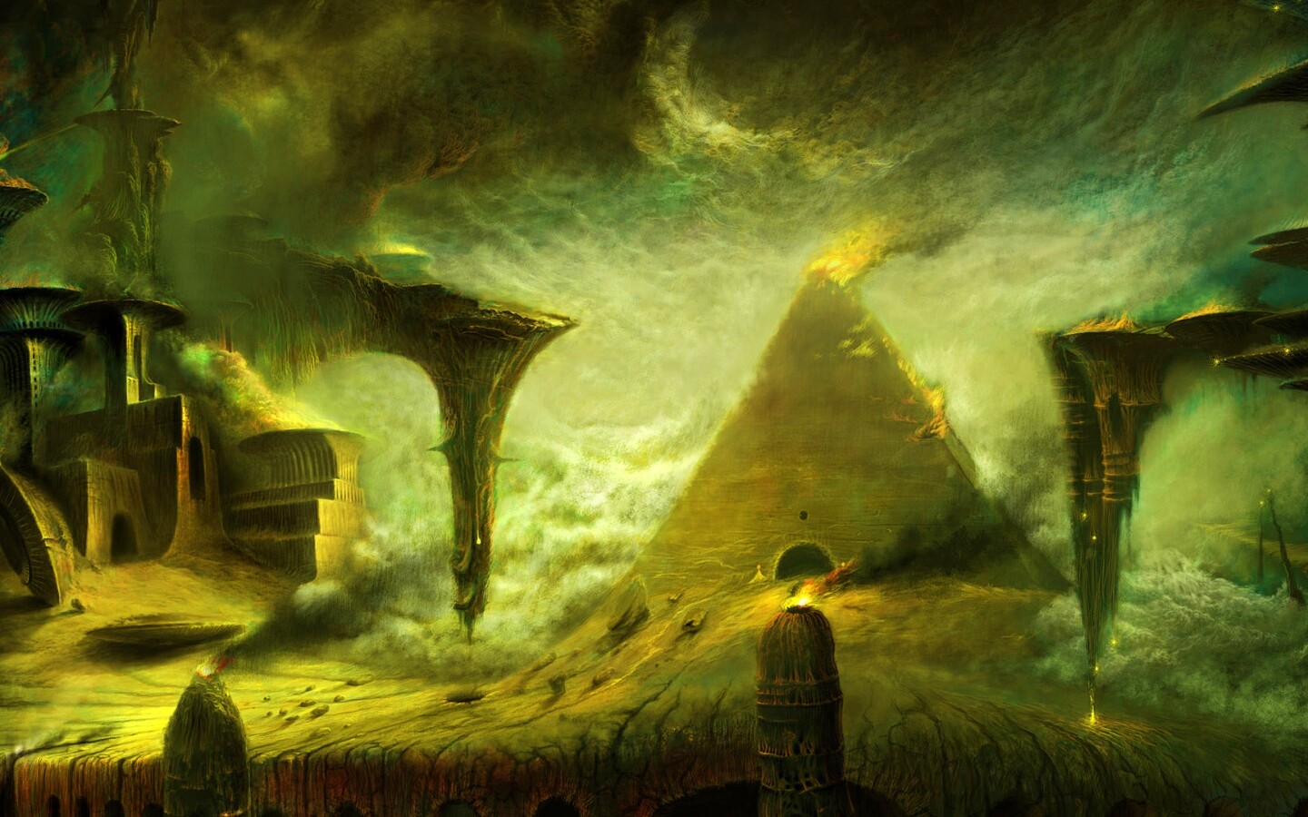 Мир древних обои