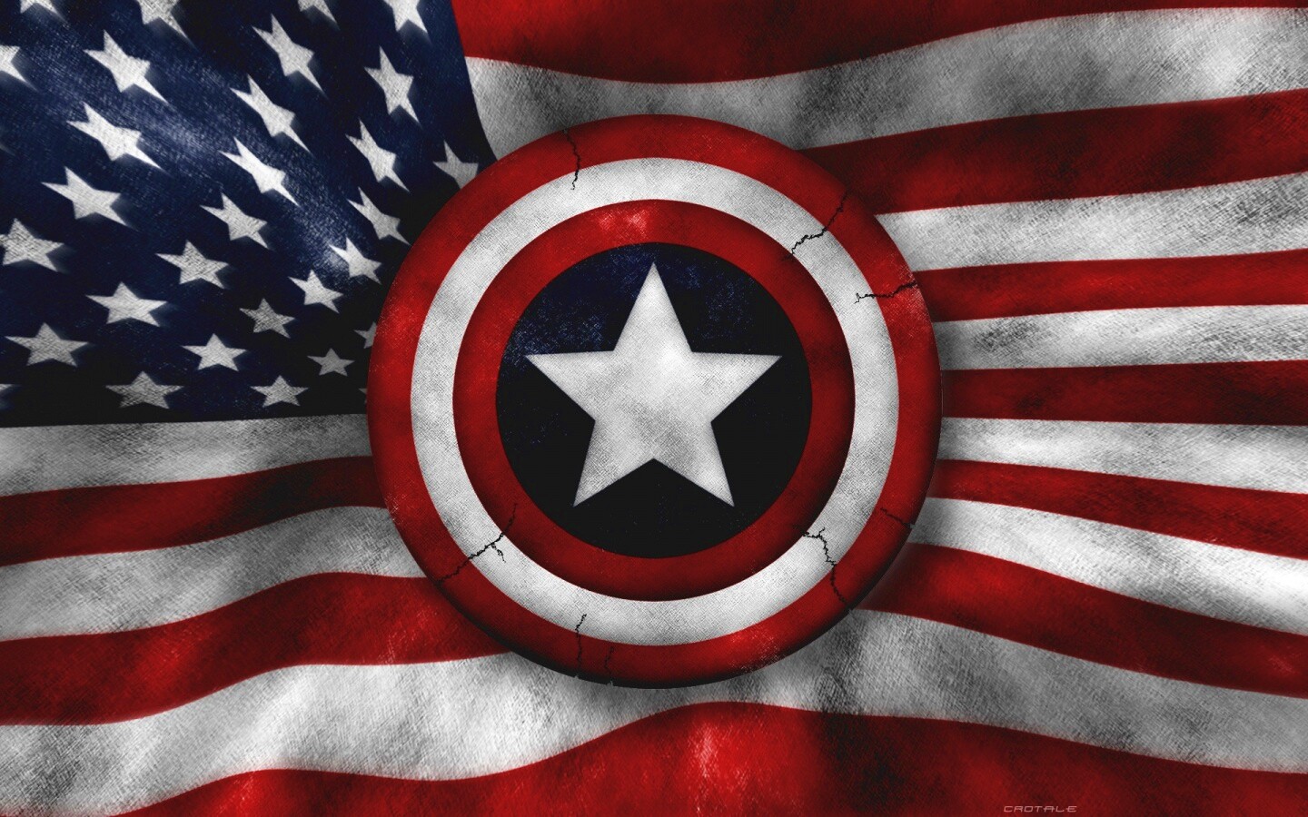 Капитан Америка обои