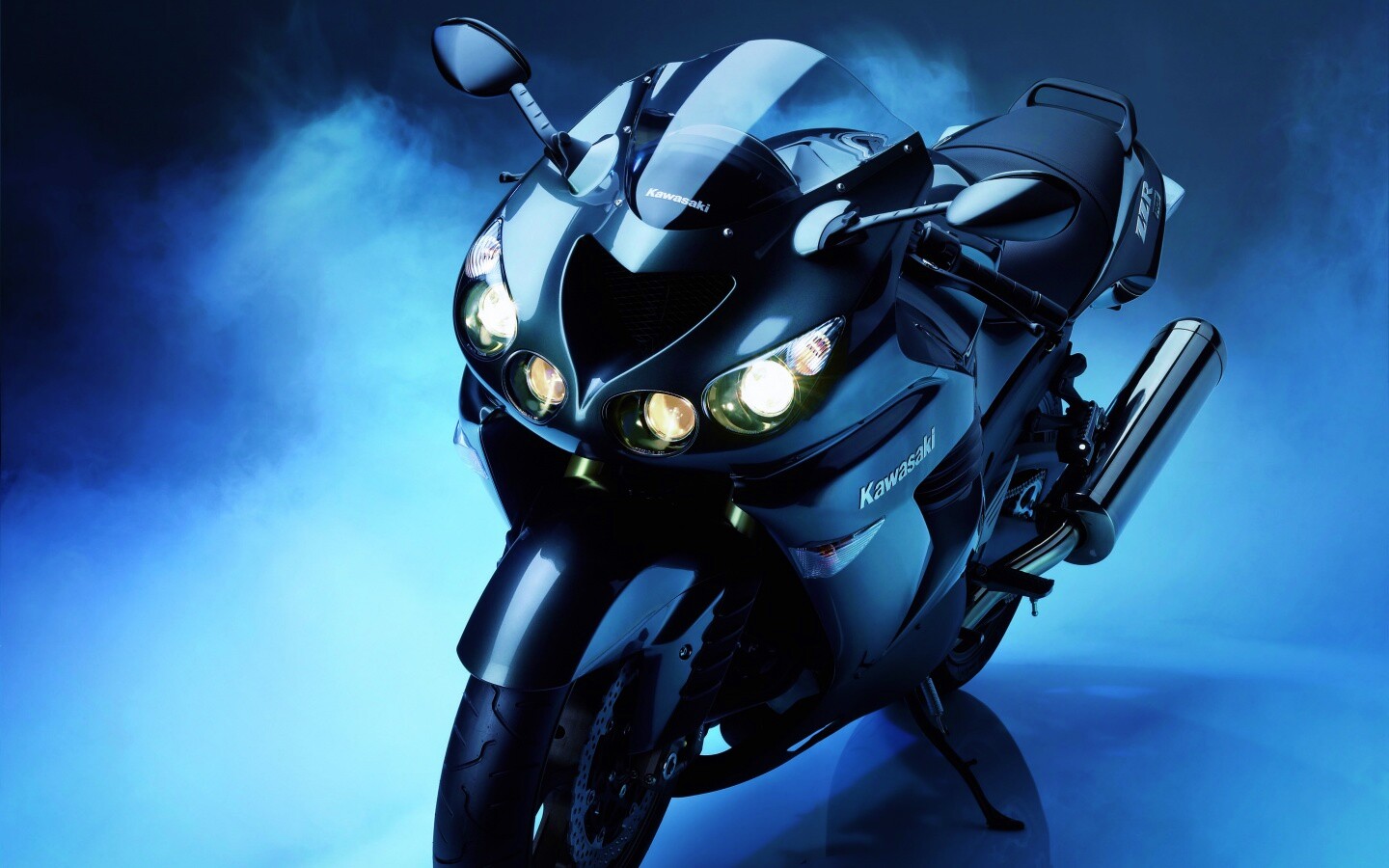 Мотоцикл Кавасаки ZX14 обои