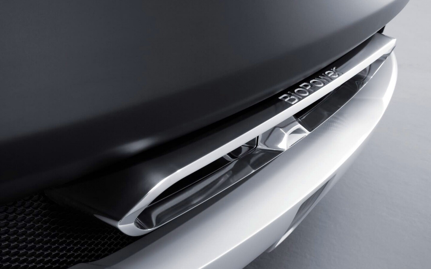 Хромированный бампер обои