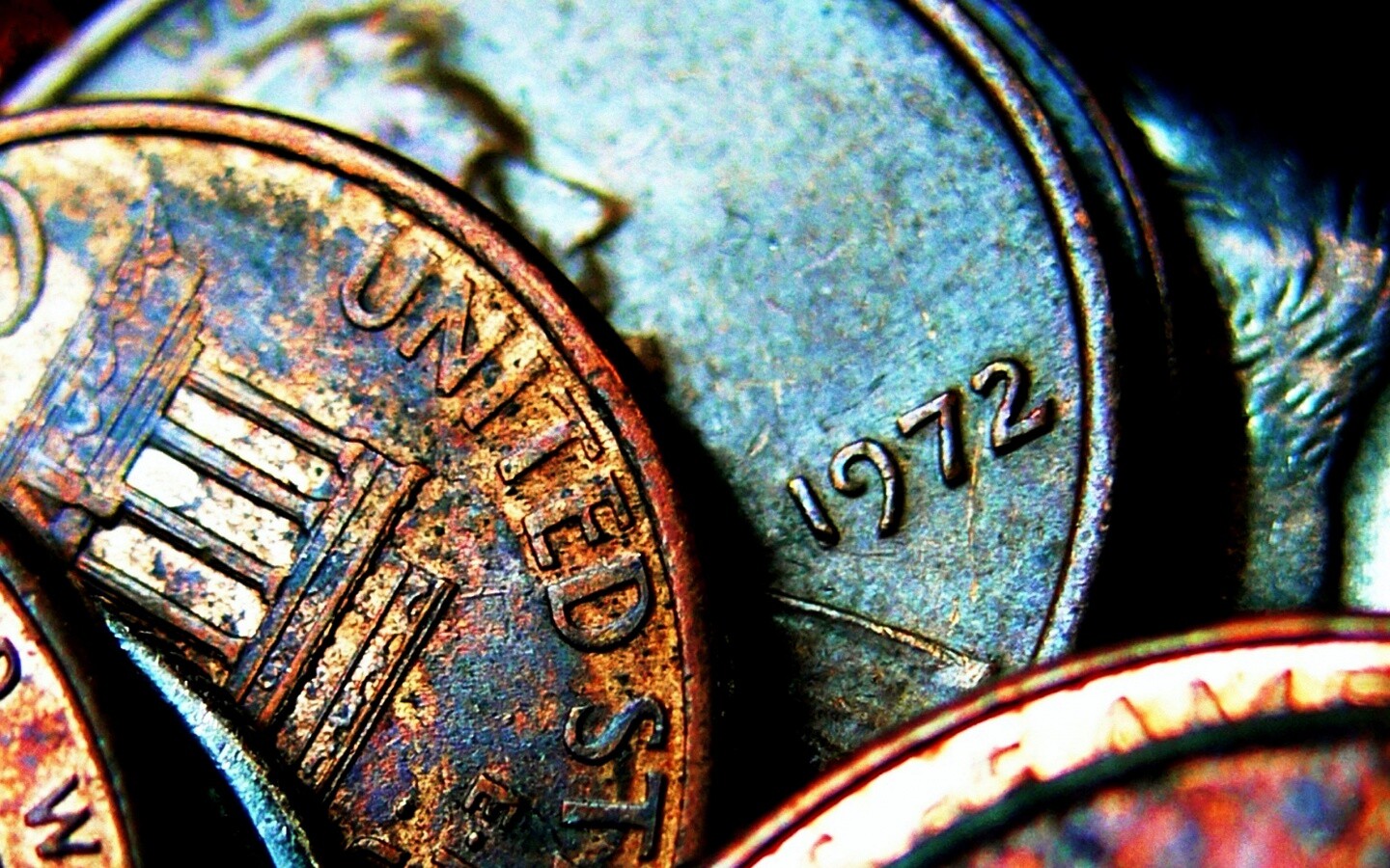 Старинные монеты обои