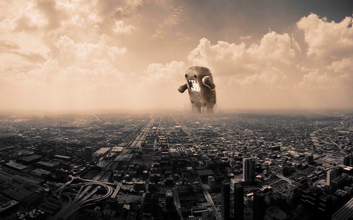 Демокун-годзилла обои