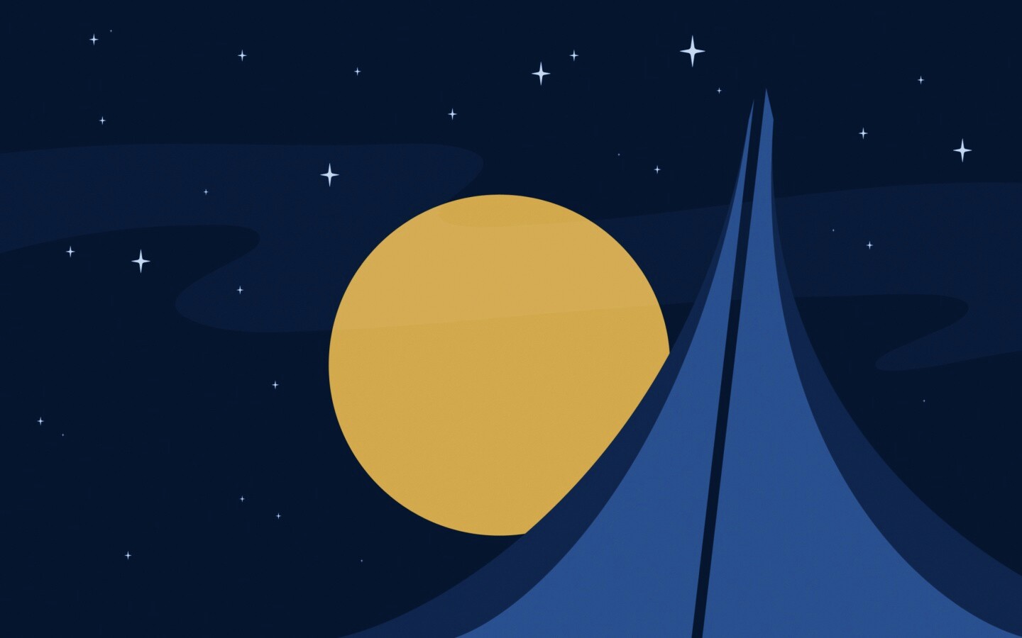 Полная луна обои