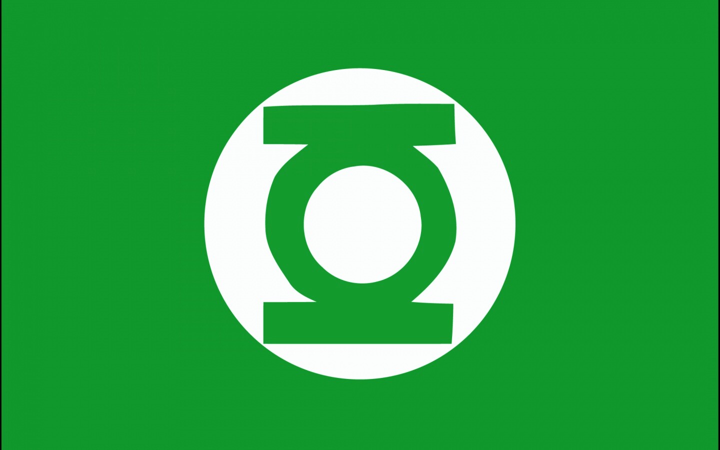 Знак Зеленого фонаря обои